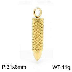Stainless Steel Gold-plating Pendant - KP97239-KFC