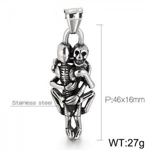 Stainless Steel Popular Pendant - KP97638-WGXJ