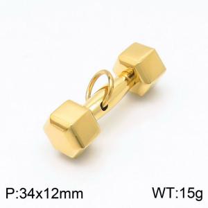 Stainless Steel Gold-plating Pendant - KP97768-KFC