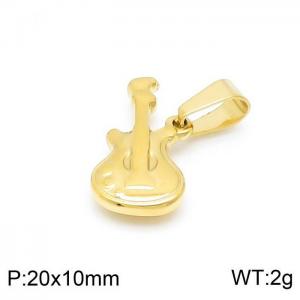 Stainless Steel Gold-plating Pendant - KP97913-Z