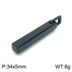 Stainless Steel Black-plating Pendant - KP99143-KFC