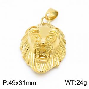 Stainless Steel Gold-plating Pendant - KP99347-LK