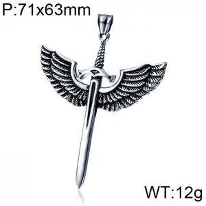 Stainless Steel Popular Pendant - KP99441-WGYG