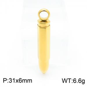 Stainless Steel Gold-plating Pendant - KP99570-KFC