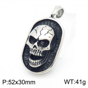 Stainless Skull Pendants - KP99625-KJX