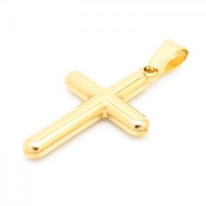 Stainless Steel Cross Pendant - KP99638-HR