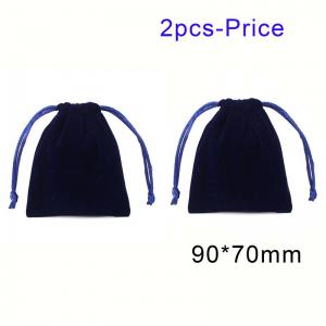Velvet bundle pocket jewelry bag - KPS207