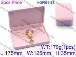 Nice Gift Box--2pcs price - KQP065-BZ