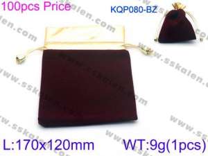 Gift bag--100pcs price - KQP080-BZ