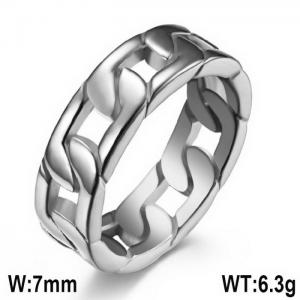 Stainless Steel Special Ring - KR100021-WGQF