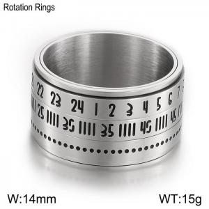 Stainless Steel Special Ring - KR100557-WGQF
