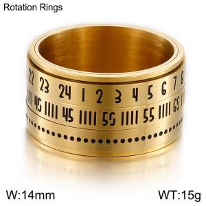Stainless Steel Special Ring - KR100559-WGQF