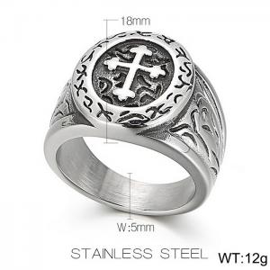 Stainless Steel Special Ring - KR100610-WGPK