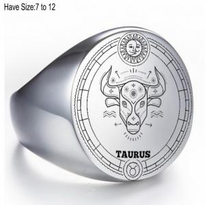 Stainless Steel Special Ring - KR100693-WGZJ