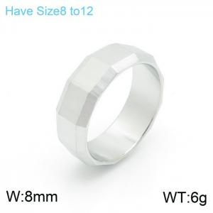 Stainless Steel Special Ring - KR100828-KFC