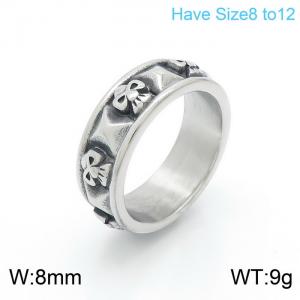 Stainless Skull Ring - KR101262-KFC