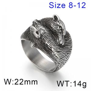 Stainless Steel Special Ring - KR101268-KFC