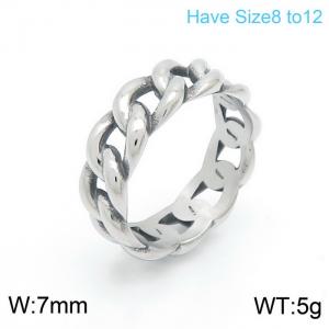 Stainless Steel Special Ring - KR101270-KFC