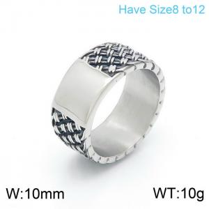 Stainless Steel Special Ring - KR101272-KFC