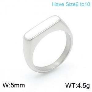 Stainless Steel Special Ring - KR101364-KFC