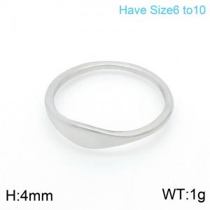 Stainless Steel Special Ring - KR101367-KFC