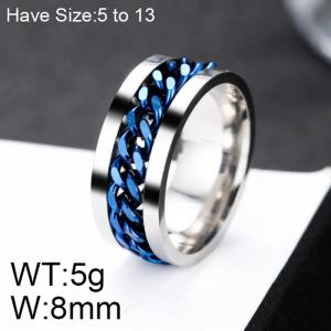 Stainless Steel Special Ring - KR101427-WGRH