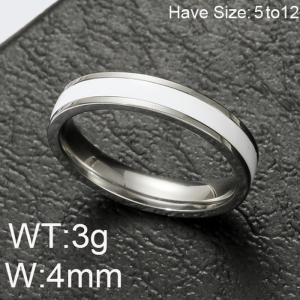 Stainless Steel Special Ring - KR101451-WGRH