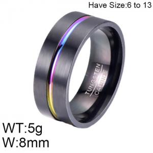 SS Colorful-plating Ring - KR101452-WGRH