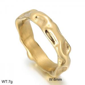 Stainless Steel gold-plating Ring - KR101556-KFC