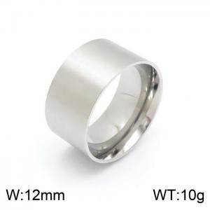 Stainless Steel Special Ring - KR101837-BH