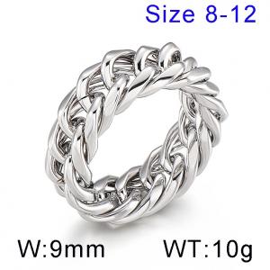 Stainless Steel Special Ring - KR101919-KFC