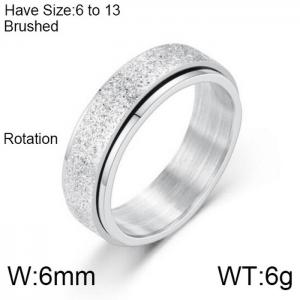 Stainless Steel Special Ring - KR102288-WGDC
