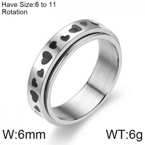 Stainless Steel Special Ring - KR102330-WGDC