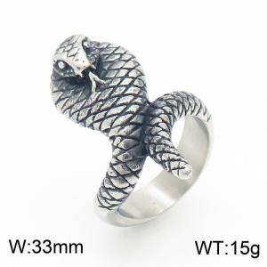 Stainless Steel Special Ring - KR103523-KJX