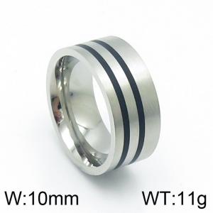 Stainless Steel Special Ring - KR103804-WM