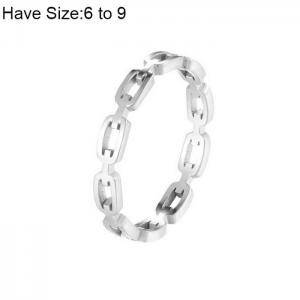 Stainless Steel Special Ring - KR103914-WGQZ