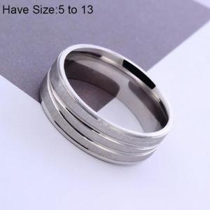 Stainless Steel Special Ring - KR103934-WGQZ