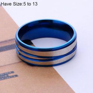 Stainless Steel Special Ring - KR103935-WGQZ