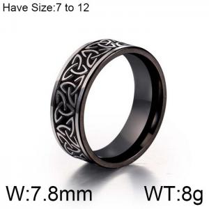 Stainless Steel Special Ring - KR104045-WGSJ