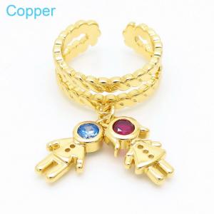 Copper Ring - KR104475-TJG