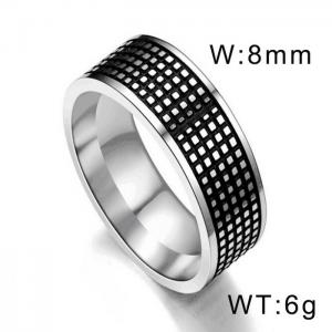 Stainless Steel Special Ring - KR104505-WGDC