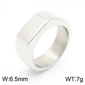 Stainless Steel Special Ring - KR104639-WGSJ