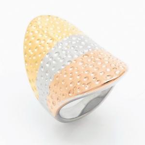 Stainless Steel Gold-plating Ring - KR104700-LK