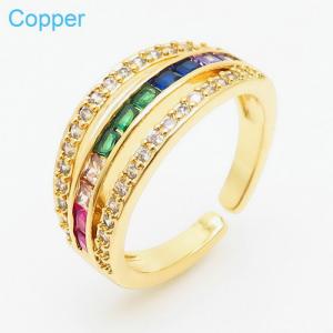 Copper Ring - KR104878-TJG