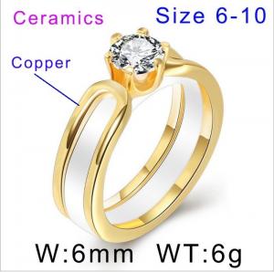 Stainless steel with Ceramic Ring - KR104972-WGZJ