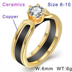 Stainless steel with Ceramic Ring - KR104974-WGZJ