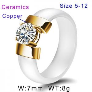 Stainless steel with Ceramic Ring - KR104977-WGZJ