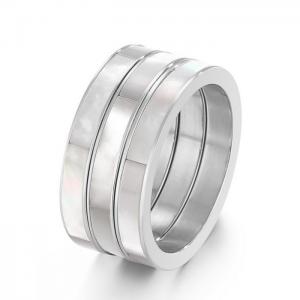 Stainless steel shell Ring - KR105205-K
