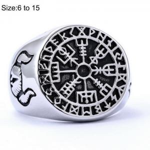 Stainless Steel Special Ring - KR105893-WGME
