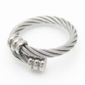 Stainless Steel Wire Ring - KR105985-SH